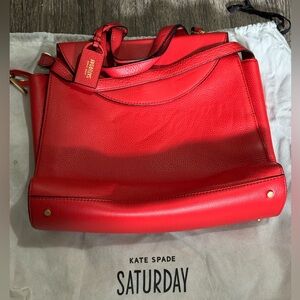 Red Kate Spade Saturday Bag
